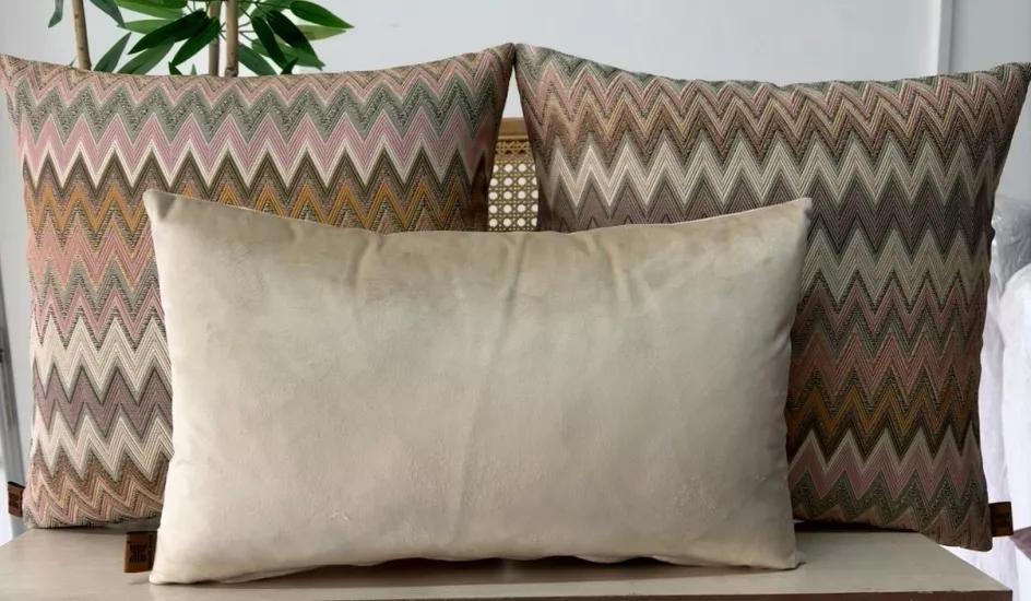 Dekoratif kırlent kılıfı,yüksek kaliteli dokuma kumaş,,3’lü set