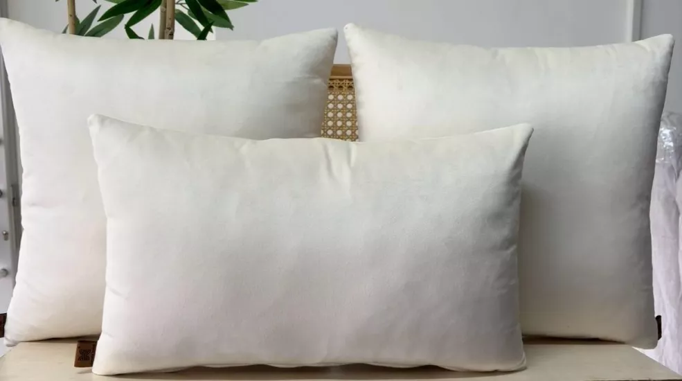 Dekoratif kırlent kılıfı,yüksek kaliteli kadife kumaş,,3’lü set