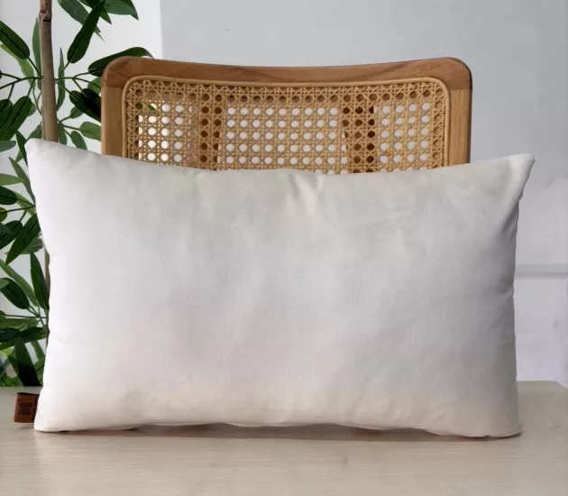 Luxury Soft Kadife Koyu Krem Kırlent Kılıfı ,Yumuşak Dokulu, Şık & Modern 