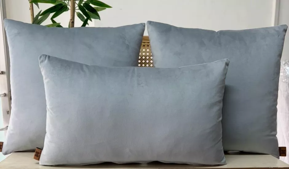 Dekoratif kırlent kılıfı,yüksek kaliteli kadife kumaş,,3’lü set