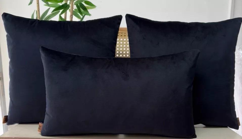 Dekoratif kırlent kılıfı,yüksek kaliteli kadife kumaş,,3’lü set