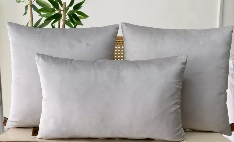 Dekoratif kırlent kılıfı,yüksek kaliteli kadife kumaş,,3’lü set
