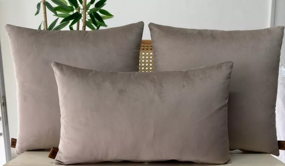 Dekoratif kırlent kılıfı,yüksek kaliteli kadife kumaş,3’lü set