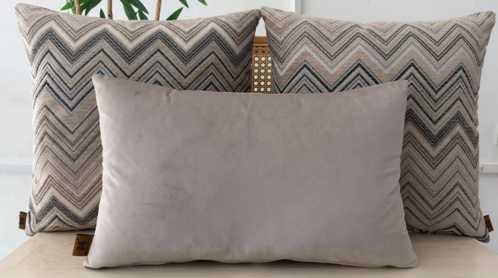 Dekoratif kırlent kılıfı,yüksek kaliteli dokuma kumaş,3’lü set