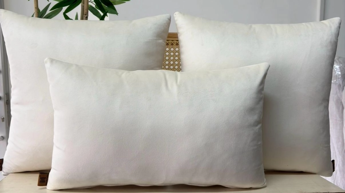 Dekoratif kırlent kılıfı,yüksek kaliteli kadife kumaş,,3’lü set